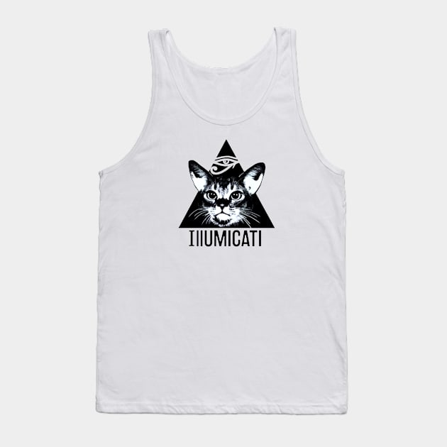 Illumicati Is Here Parodys Animal Fan Art Tank Top by liamMarone